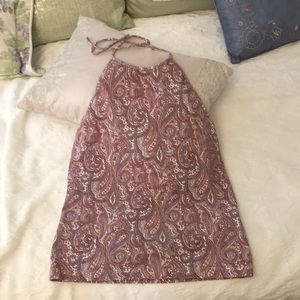 Gap stretch paisley halter top